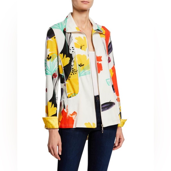 Berek Color of Sunshine Knit Zip Jacket - Size PM - Picture 3 of 13